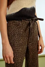 Molly Bracken Wide Leg Leopard Print Jeans