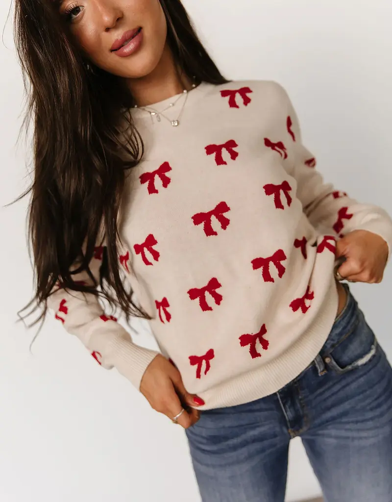 Ampersand Avenue Bow Babe Sweater