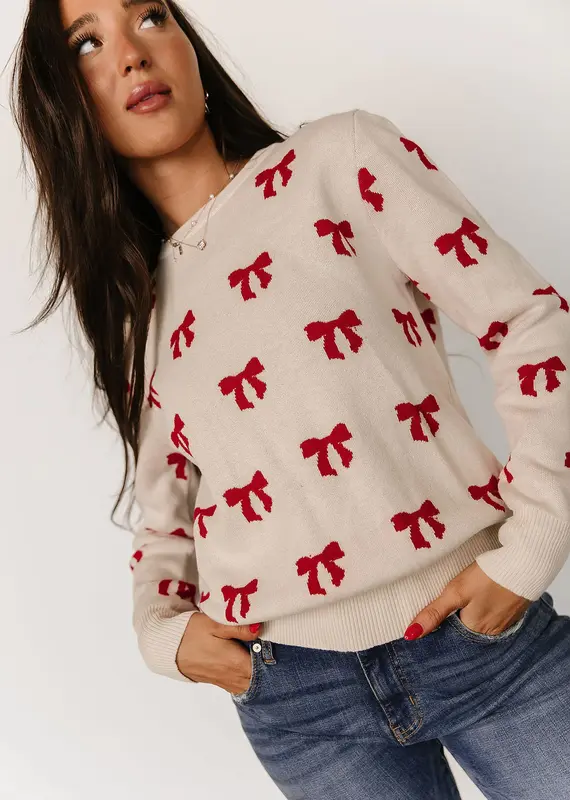 Ampersand Avenue Bow Babe Sweater