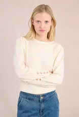 Molly Bracken Satin Bow Knit Sweater