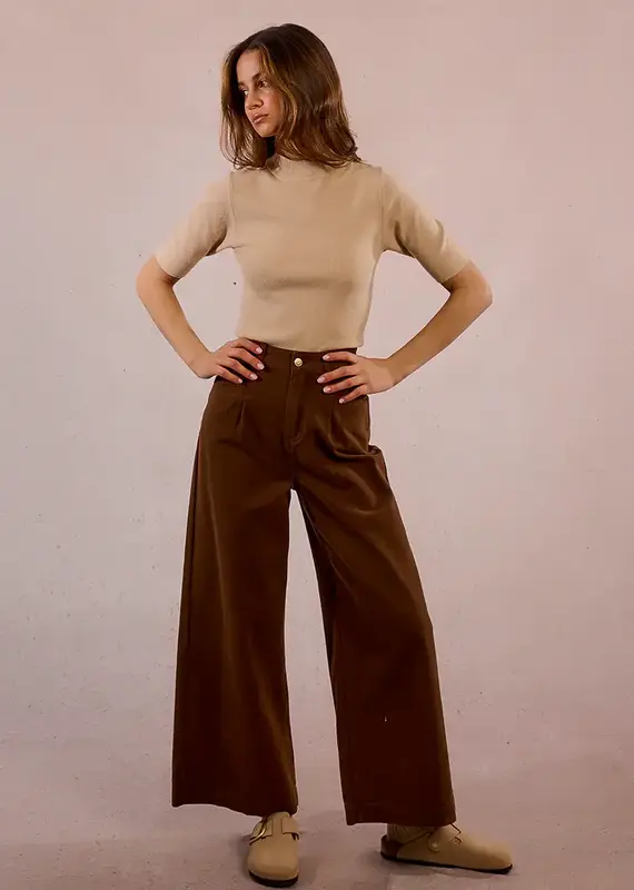 Molly Bracken Vintage Style Wide Leg Pant