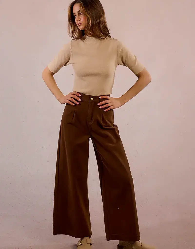 Molly Bracken Vintage Style Wide Leg Pant