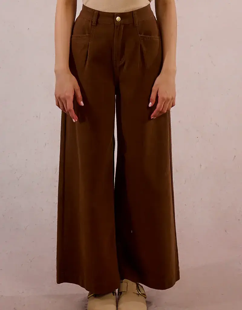 Molly Bracken Vintage Style Wide Leg Pant
