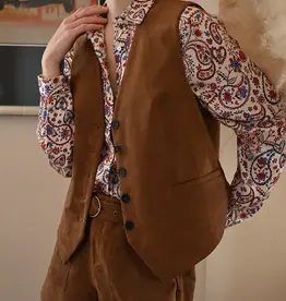 Molly Bracken Vintage Velvet Vest