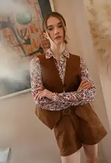 Molly Bracken Vintage Velvet Vest