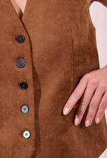 Molly Bracken Vintage Velvet Vest