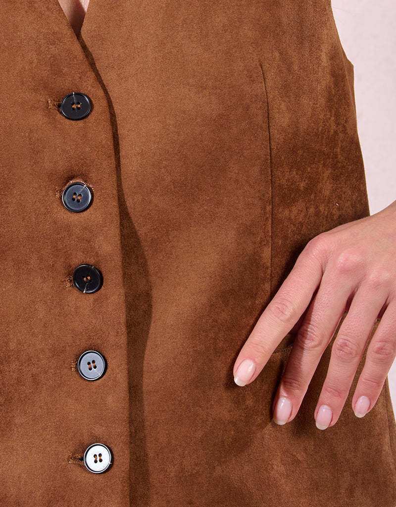 Molly Bracken Vintage Velvet Vest