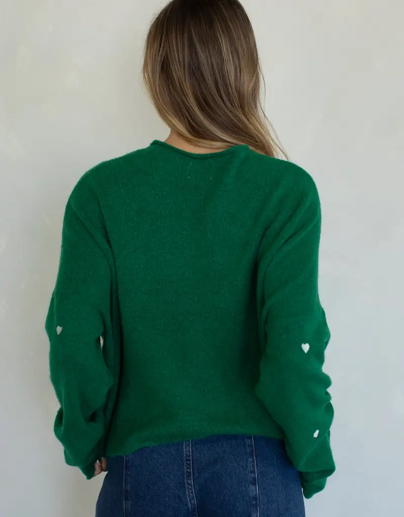 Things Between Piper Cardigan - Hearts