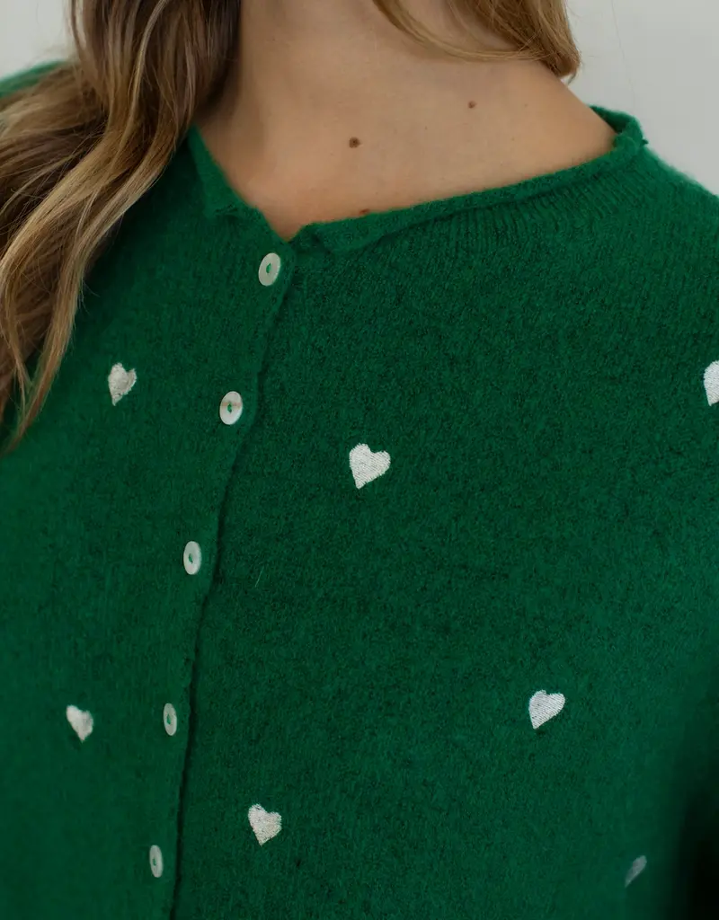 Things Between Piper Cardigan - Hearts