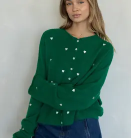 Things Between Piper Cardigan - Hearts