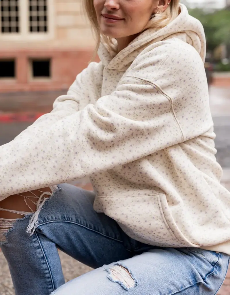 Ampersand Avenue Comfort Zone Hoodie - Ditsy Darling