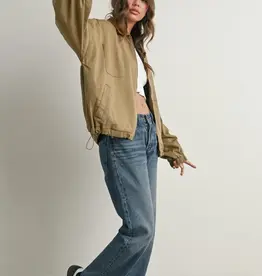 Buttermelon Cord Collar Jacket