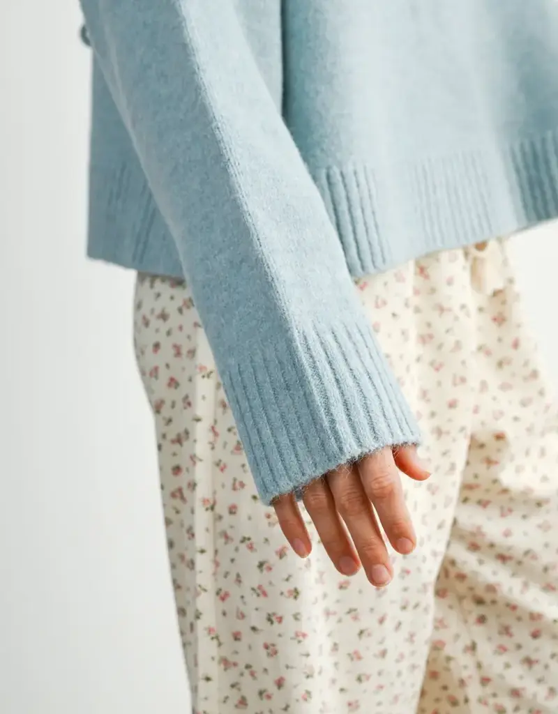 Buttermelon Tie-Back Sweater