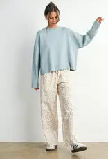 Buttermelon Tie-Back Sweater