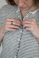 Things Between Striped Piper Vest Cardigan