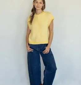 Things Between Striped Piper Vest Cardigan