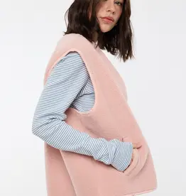 Wishlist Pink Sherpa Vest