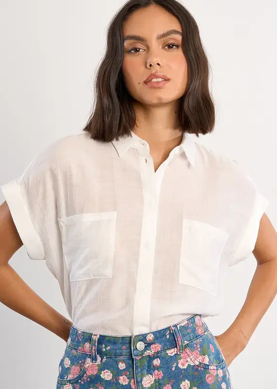Molly Bracken The Isla Button-Up Blouse