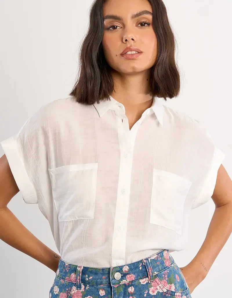 Molly Bracken The Isla Button-Up Blouse