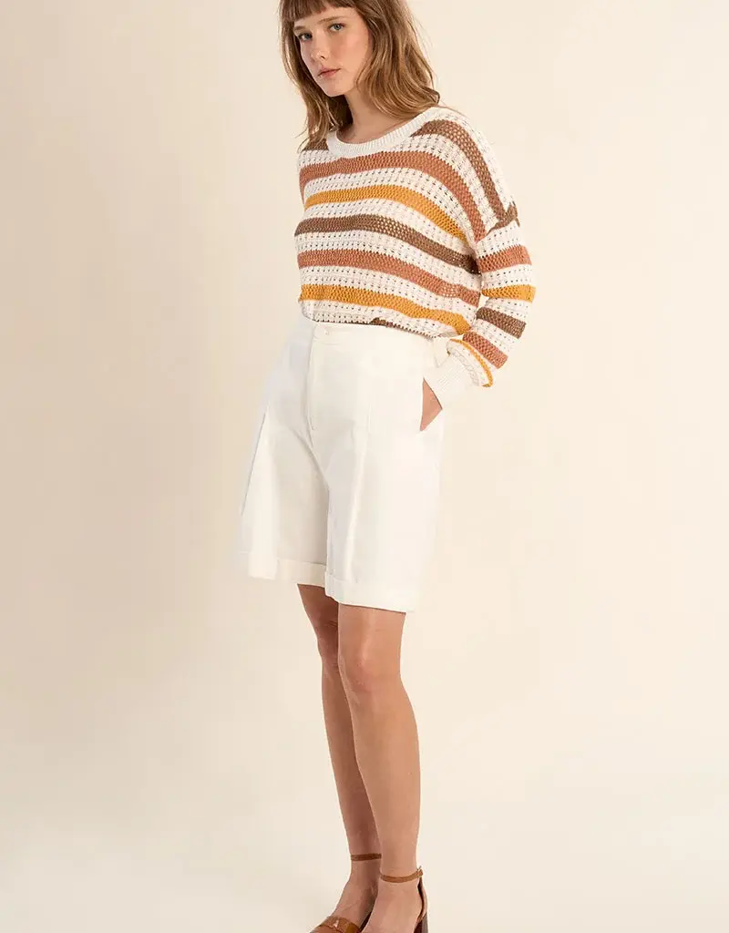 Molly Bracken Sol Linen Shorts