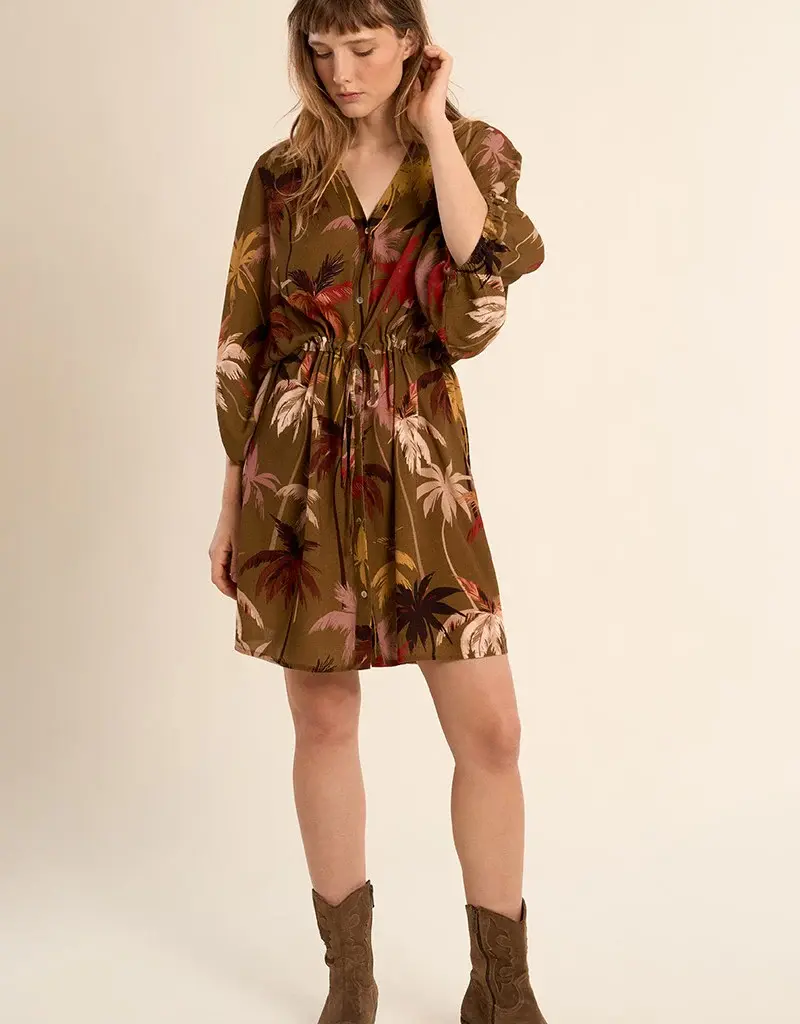 Molly Bracken Paloma Palm Dress