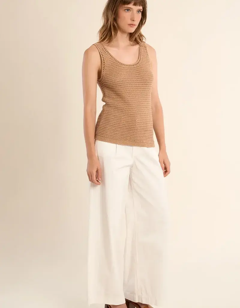 Molly Bracken Crochet Tank Top