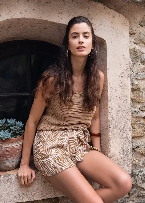 Molly Bracken Crochet Tank Top