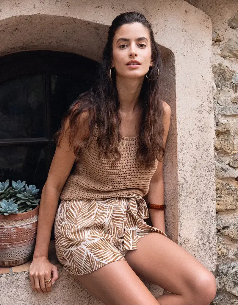 Molly Bracken Crochet Tank Top