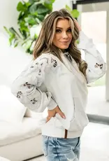 Ampersand Avenue Love Story University Hoodie - Grey