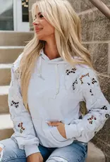 Ampersand Avenue Love Story University Hoodie - Grey