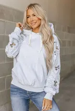 Ampersand Avenue Love Story University Hoodie - Grey