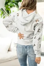 Ampersand Avenue Love Story University Hoodie - Grey