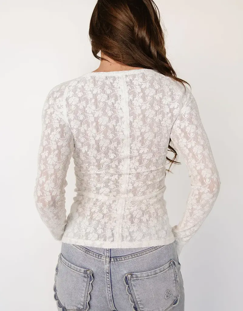 Ampersand Avenue Hattie Lace Long Sleeve