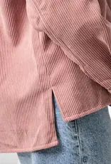 Pieces Effi Long Sleeve Corduroy Shirt