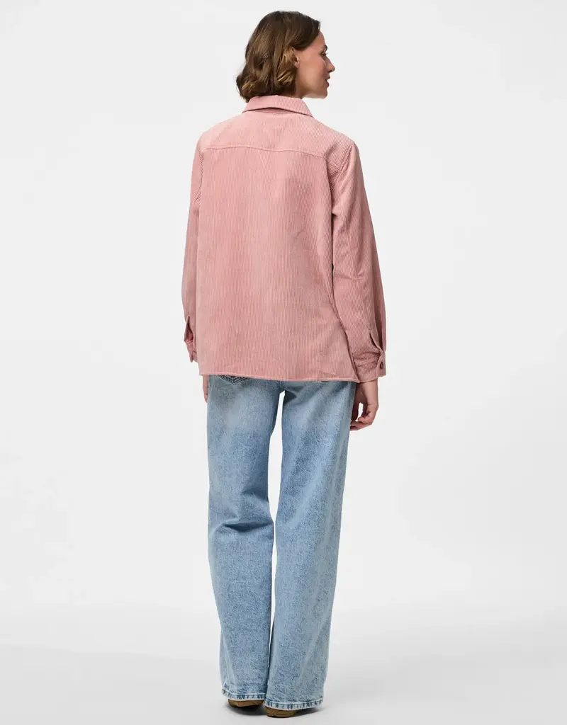 Pieces Effi Long Sleeve Corduroy Shirt