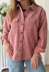Pieces Effi Long Sleeve Corduroy Shirt