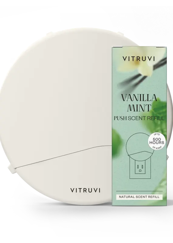 Vitruvi Push Plug In Diffuser Starter Kit - Vanilla Mint