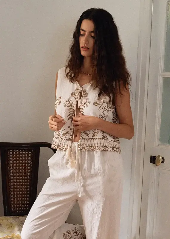 Molly Bracken Embroidered Bolero
