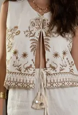 Molly Bracken Embroidered Bolero