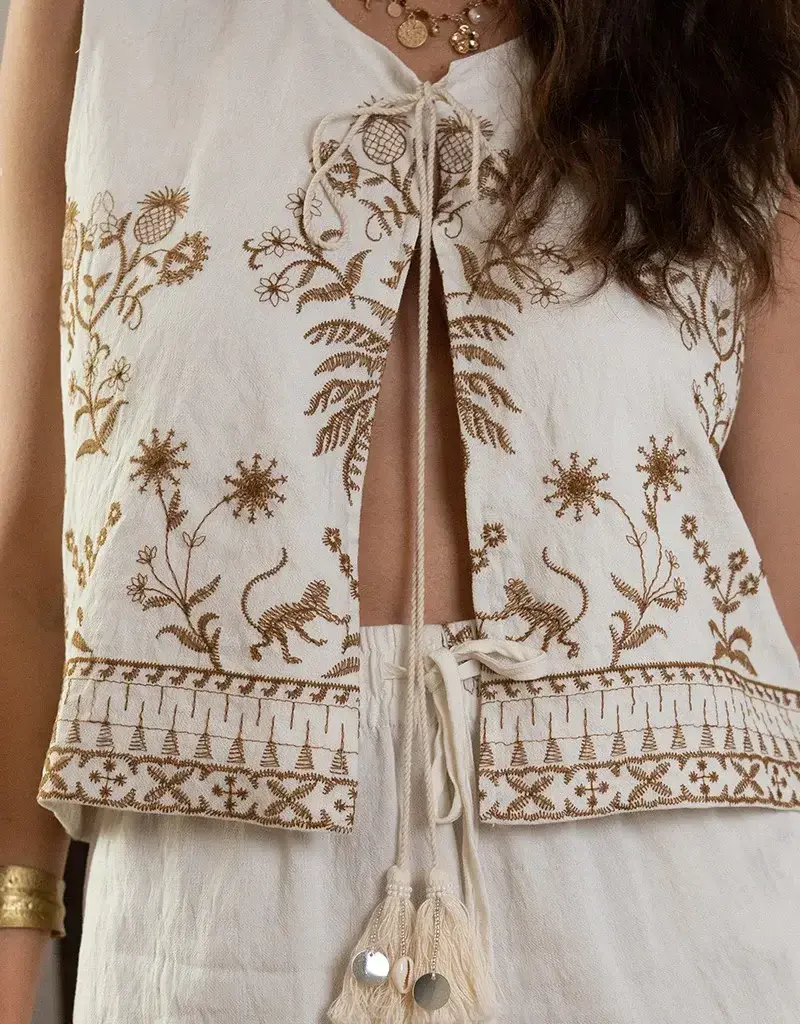 Molly Bracken Embroidered Bolero