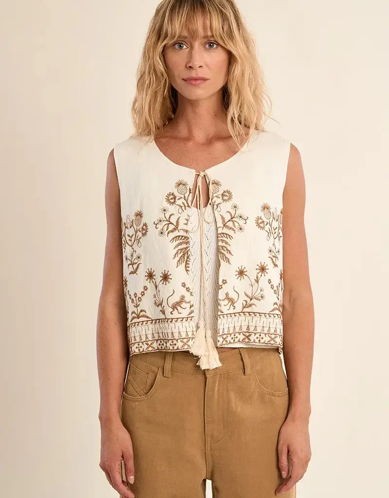 Molly Bracken Embroidered Bolero