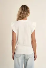 Molly Bracken Sweet Ruffle Short Sleeve