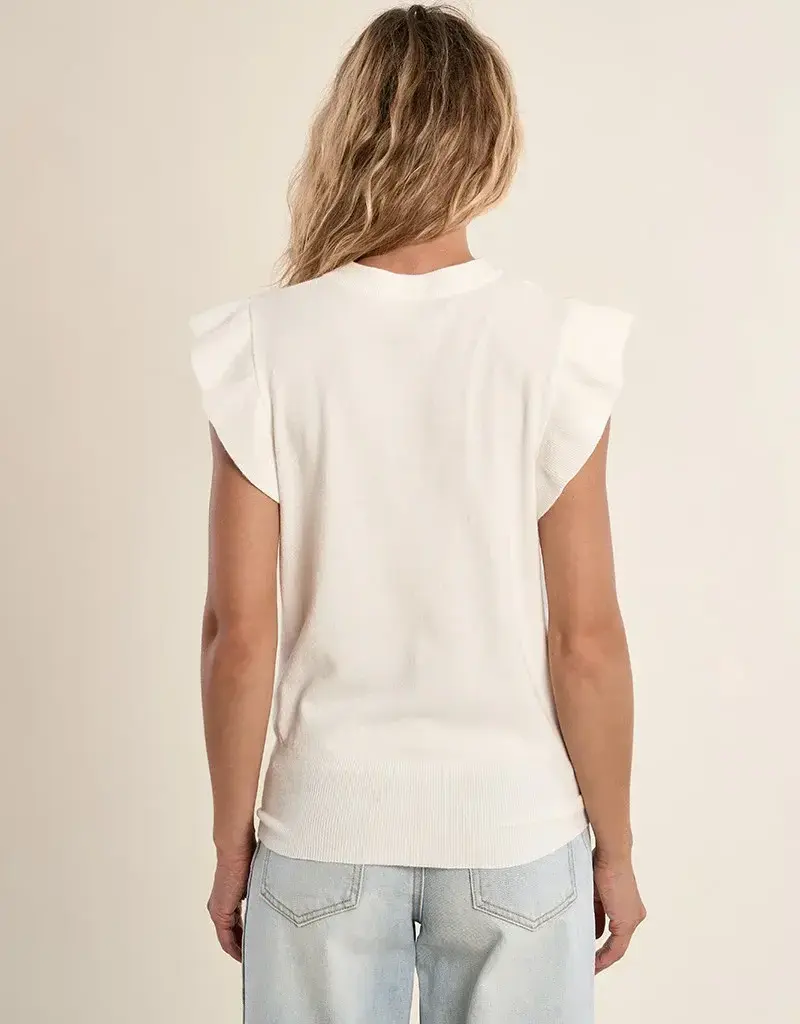 Molly Bracken Sweet Ruffle Short Sleeve