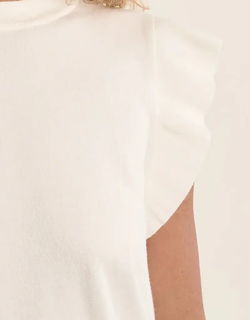 Molly Bracken Sweet Ruffle Short Sleeve