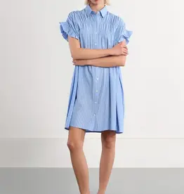 Molly Bracken Smocked Shirt Dress