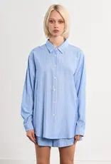 Molly Bracken Oversized Striped Shirt