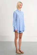 Molly Bracken Oversized Striped Shirt