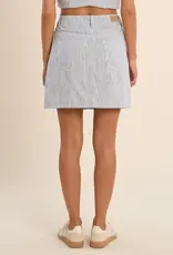 Molly Bracken Straight Mini Skirt