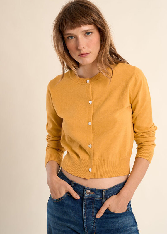 Molly Bracken Heart Buttoned Cardigan