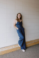 Molly Bracken Stampede Denim Jumpsuit